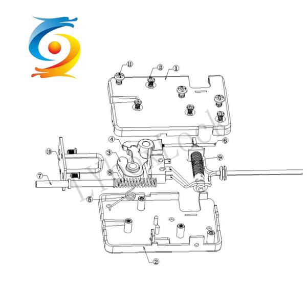 Customized 12v Electronic Lock Keyless Solenoid Lock Manufacturer