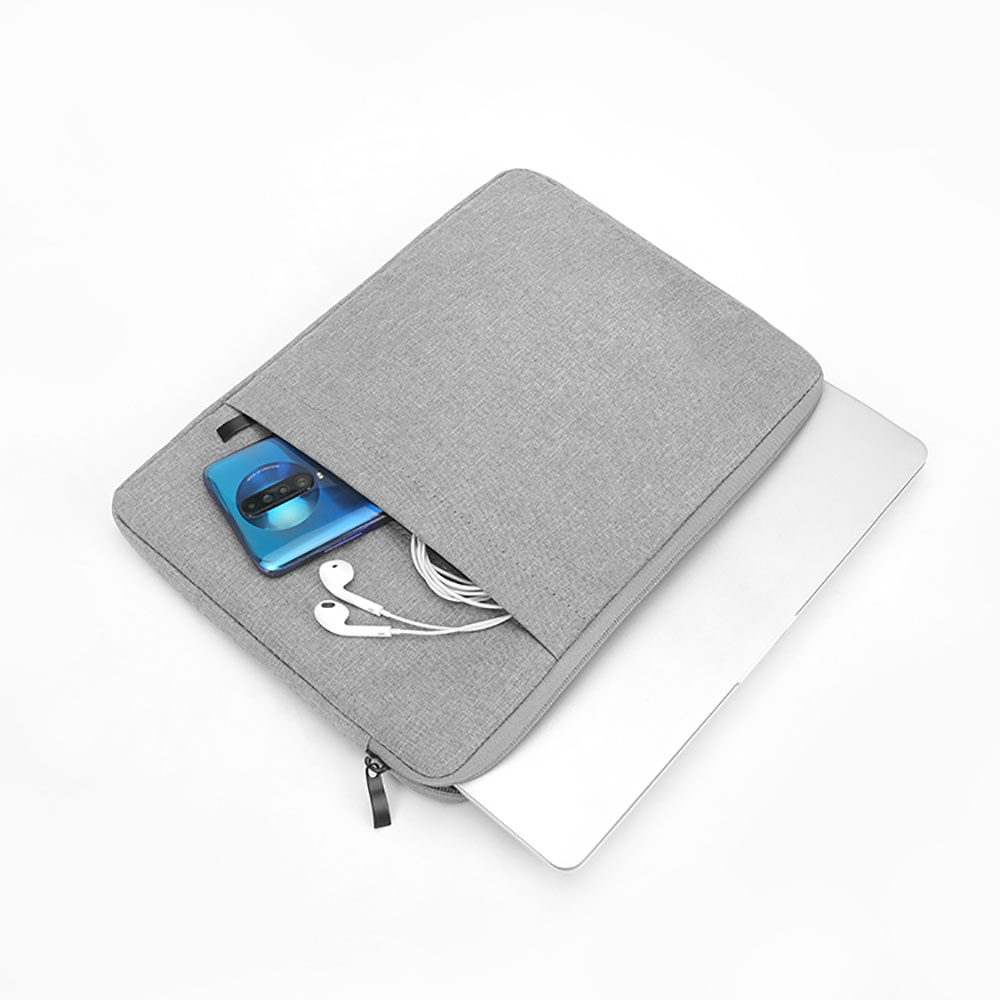 For Laudtec Customized 15.6 Inch Laptop Bag Solid Color Business Style Portable Messenger Sleeve Pouch Zipper Made Durable Wholesale OEM/ODM/Private