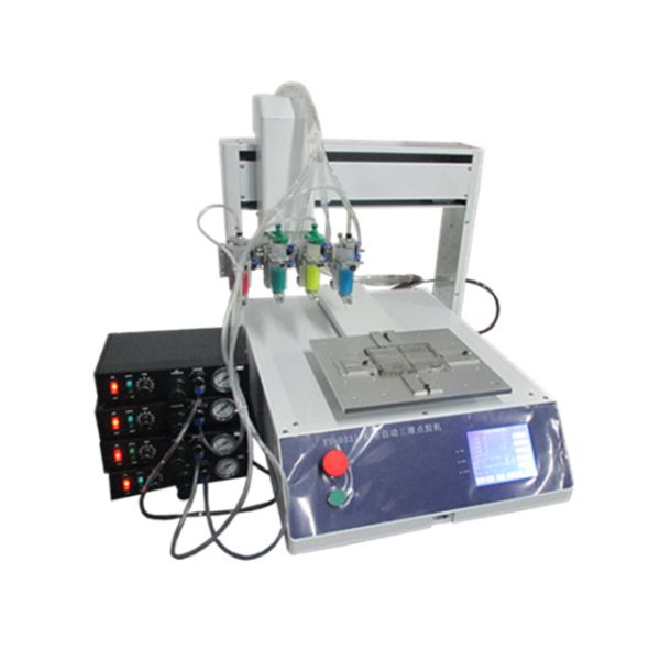 Robotsung Automatic Electric Epoxy Resin Glue Dispenser Robot Glue Dispensing Dome Epoxy Sticker Machine 220v/110v