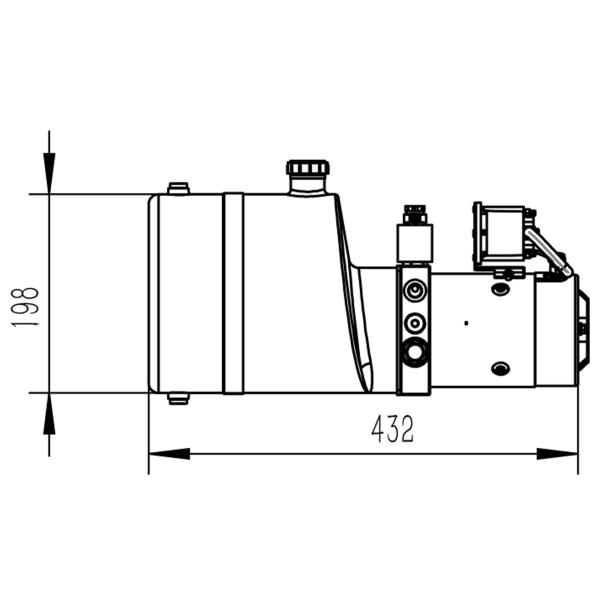 2.2kw One way unit