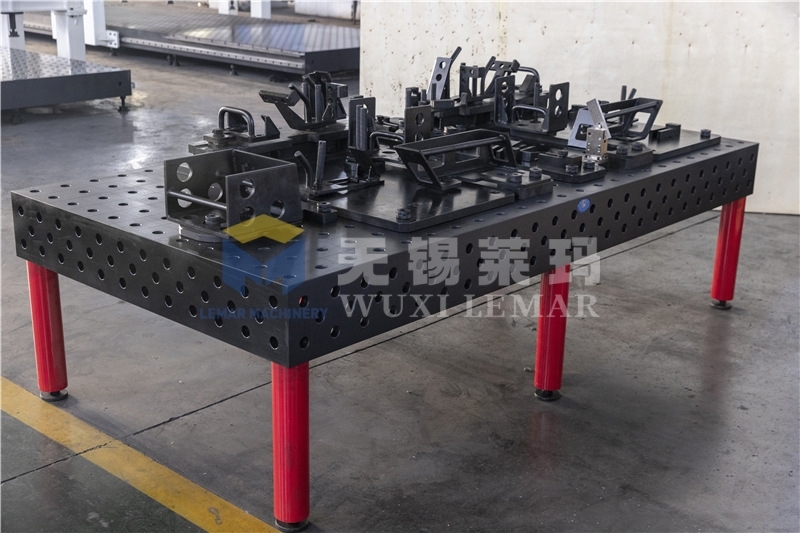 Precision 3D D28 Welding Table Nitrided Steel Heavy Duty Fabrication Bench