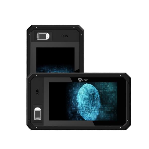 Biometric Rugged Tablet PC IP65 Fingerprint Handheld Terminal Identification For Security