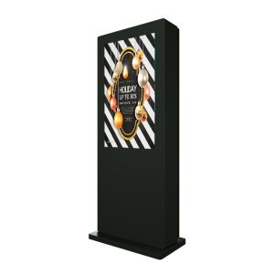 Android IP65 2500 Nits 65" Vertical Digital Signage Totem