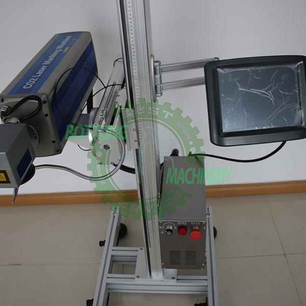 15W 10000BPH PET Bottle Date Flying CO2 Laser Code Printer