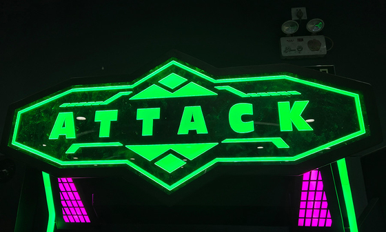 4 Players Shooting Arcade Game Machine , Commercial Leisure Gun Arcade Machine