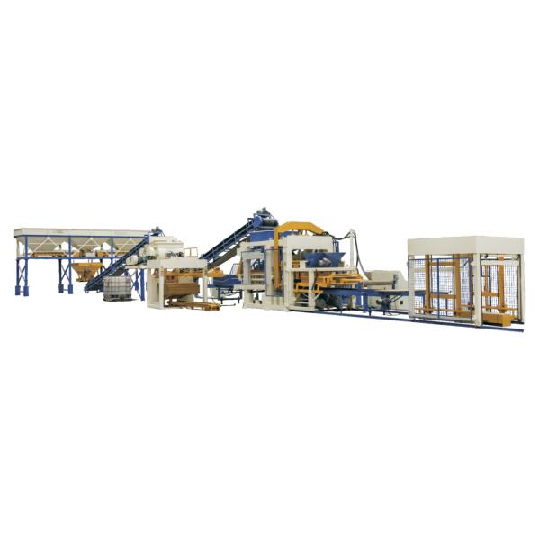 Halstec10-15 Auto Cement Block Machine for 240*115*53mm Cement Block 90000 Bricks per Day 51.2KW