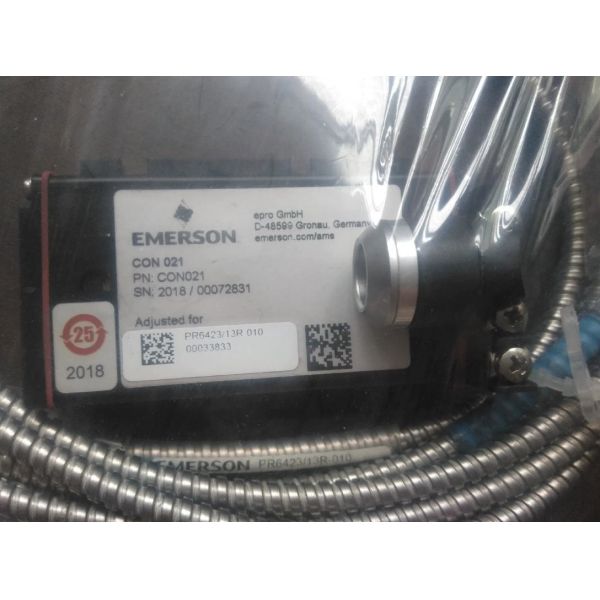 EPRO PR6423/010-031 8mm Eddy Current Sensor with Non-contact Measurement M10x1 Threads and 8M Armored Cable