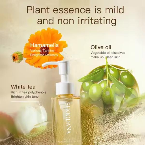 Private Label Liquid Makeup Remover Face Cleansing Oil Moisturizing