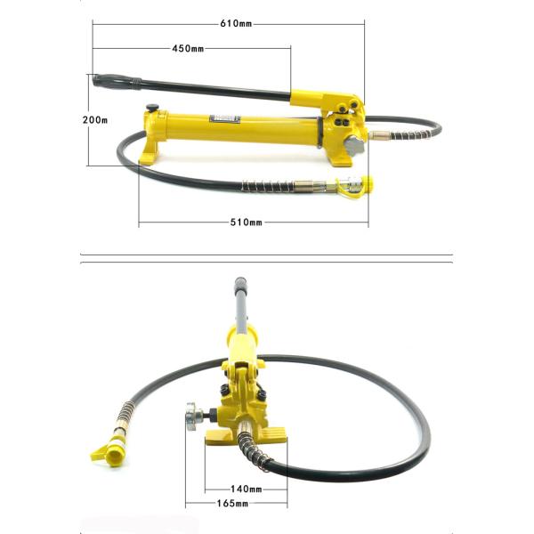 Reservoir Capacity 900cc Manual Pump Transmission Line Stringing Tools 9.2kg