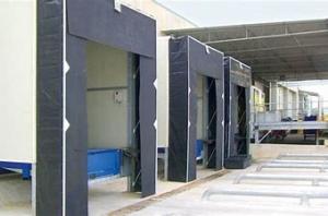 Buy cheap Customized Mechanical Loading Retractable Dock Shelter Cushions 3mm Thickness product