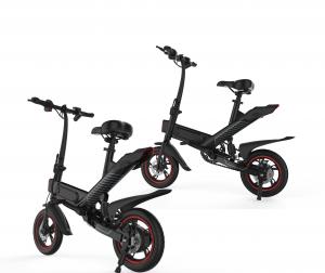 Buy cheap 12 Inch Travel Electric Pedal Bike Lithium Battery Powered 100 * 45 * 73CM product