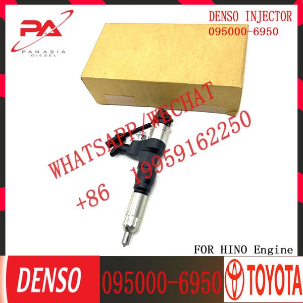 Diesel common rail injector 26370-E0330 9709500-695 095000-6951 0950006950 095000-6950 for J05C J05D diesel injector