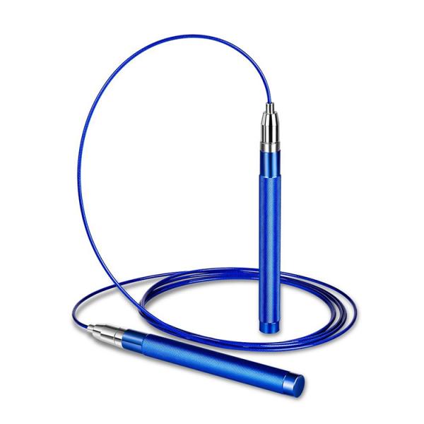 Long Aluminum Handle Adjustable Speed Jump Rope Portable Self Locking