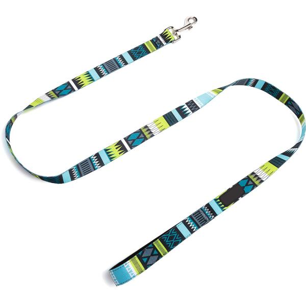 Durable Nylon Dog Leash Pattern Padded Handle Control For Small / Large Dogs