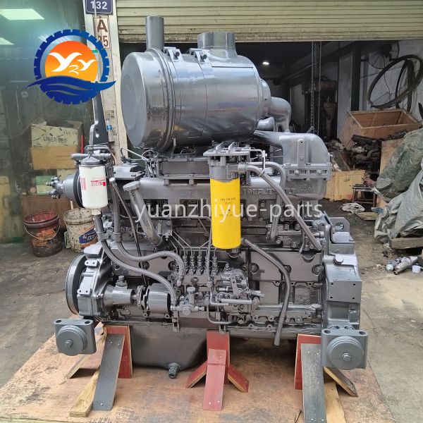 Loader Machinery Engine S6D125E-2 D8SA-21 Complete Engine 152Kw 204HP for Komatsu Loader Engine 6D125-2