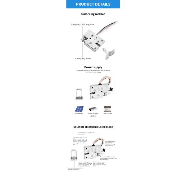 Hidden locks for Battery Swapping station locker keyless magnetic lock manufacturer