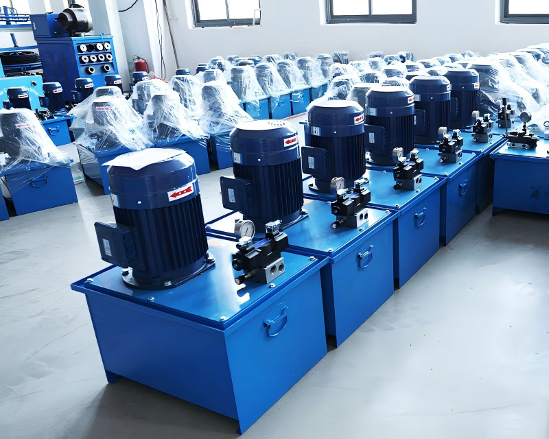 Horizontal & Vertical Hydraulic Power Pack, Complete HPU Assembly with Control Valve Group