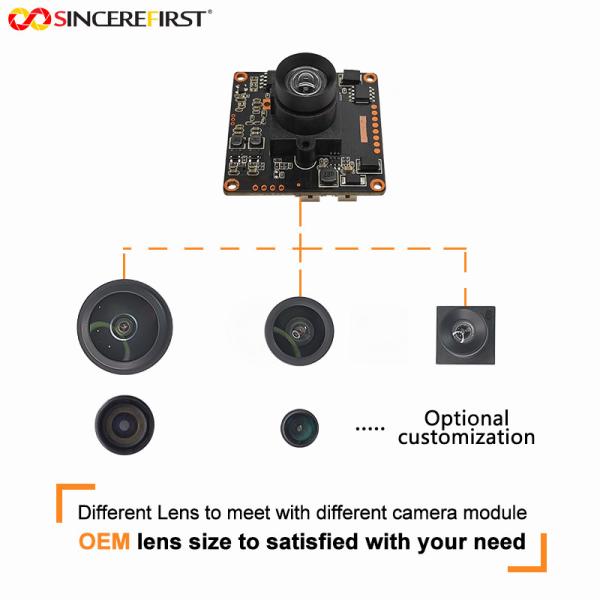 8mp Star Level Low Light CMOS Sensor IP USB Camera Module H.264 H.265