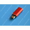 Buy cheap Red USB 3.1 Type C Male to Micro USB 5 Pin Micro USB Slim For Cell Phone from wholesalers