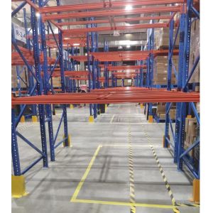 Buy cheap Custom Industrial Steel Selective Pallet Racking Adjustable Warehouse Beam Racking product