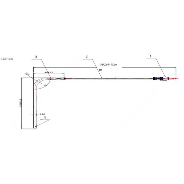 100k Ohm PT100 Temperature Sensor 4066K For BBQ Smoking Probes