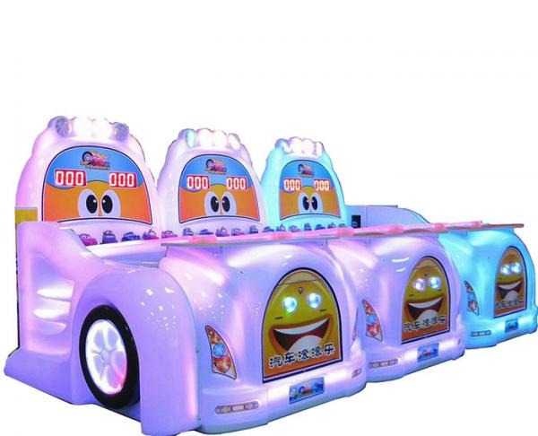 New Design Cute Panda Around Music Stand lottery Arcade game machine for children