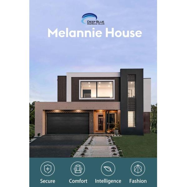 Residential Light Gauge Steel Framing: Modern Prefabricated Solutions 2 Layer Villa ISO 9001