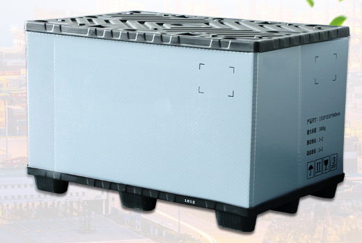 recyclable automotive packaging companies corrugated plastic pp sleeves foldable box with packaging car pallet and lid