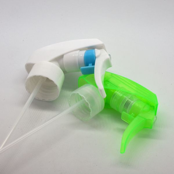 24mm 28mm Transparent PP Mini Trigger Sprayer For Bottles Transparent