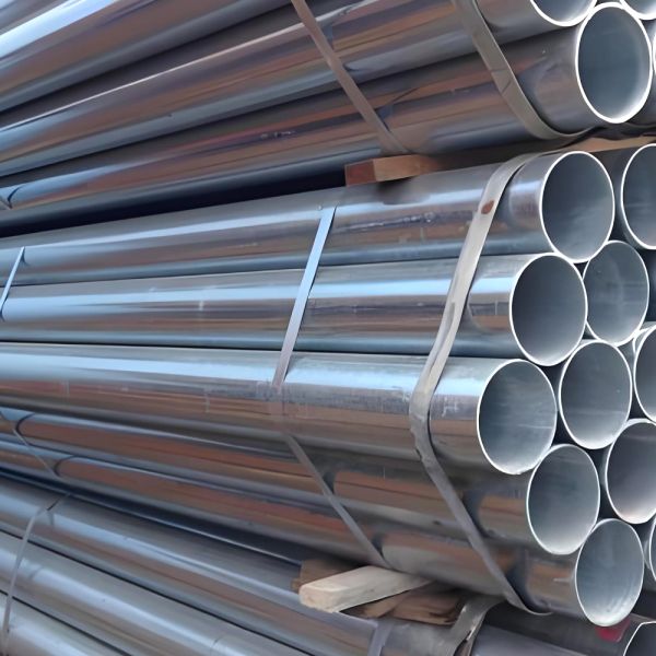 Zero Spangle Galvanized Steel Pipe Hot Rolled Based For Construction