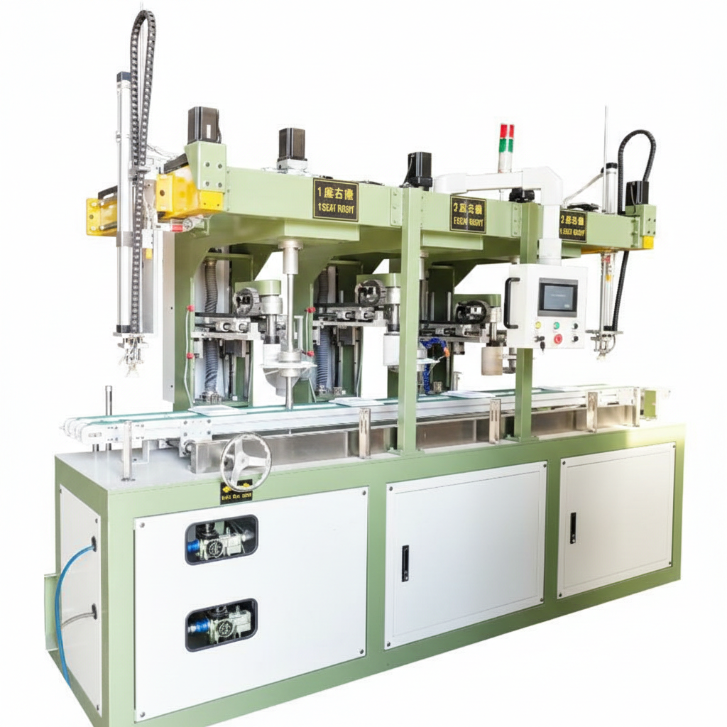 Technical diagram of melamine surface grinder features