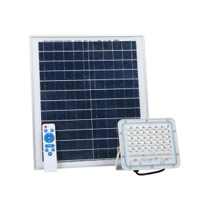 Buy cheap 60W solar led outdoor flood light sensor led flood light with remote control for garden use product