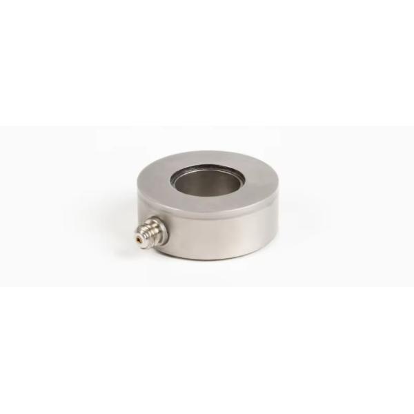 Fast Dynamic Ring Piezoelectric 60kN Quartz Charge Force Sensor Load Cell For Material Testing