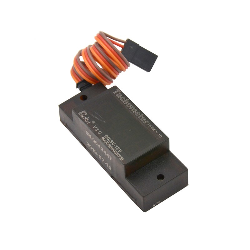RCExl Asier Model Airplane Engine LED Tachometer Online Version V3.0 Speedometer Made of Plastic