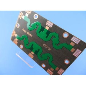 DK2.65 PTFE PCB Double Sided With OSP and Green Mask for Combiners High