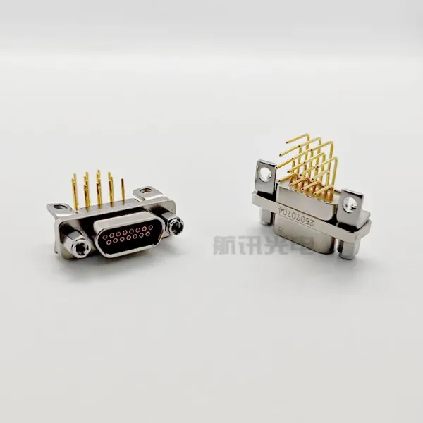 Aviation Connector 2-Row Straight Pin J30j-15zkn-J Rectangular Connector