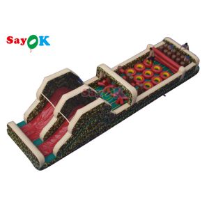 Playground Inflatable Bouncer Full Challenge Adult Outdoor Obstacle Course