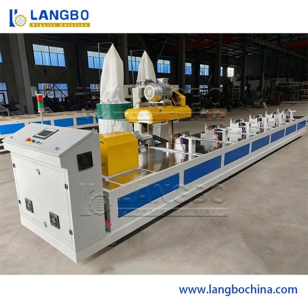 PVC Pipe Slotting Machine | Adjustable Slot Width And Depth Ideal For Construction And Plumbing