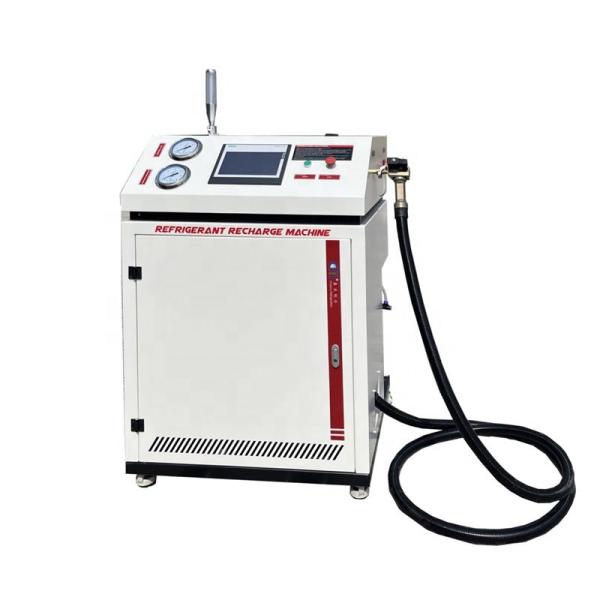 R22 R134a freon recovery filling machine oil less refrigerant split charging R404a R410a recharge machine refilling syst