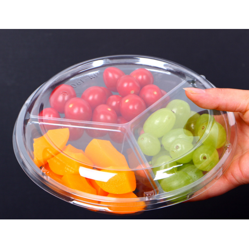 Disposable fruit packaging box