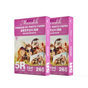 Buy cheap 260gsm Rough Matte Nano Microporous RC Photo Paper product