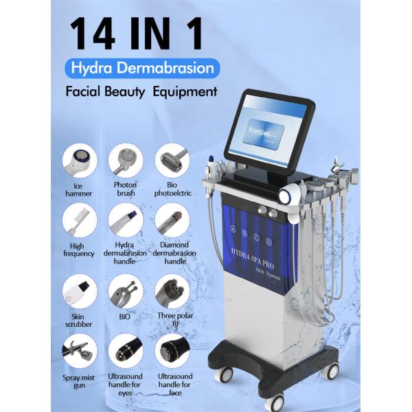 14 In 1 Oxygen Jet Peel Machine Multifunctional For Skin Care