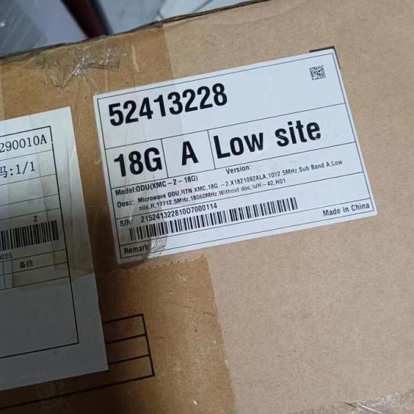Used Inventory Wireless Microwave ODU RTN XMC-2-18G 52413228 52413229 for RTN950A RTN905F