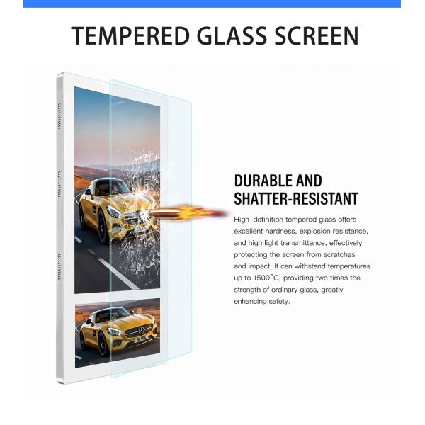 10.1" Elevator Advertising Player Wall Mounted Digital Signage Android WiFi Split Screen LCD Lift Monitor OEM