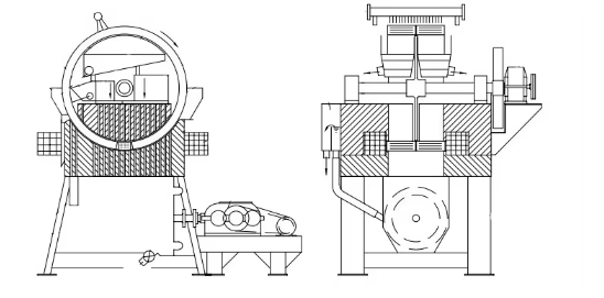 Vertical Ring High Intensity Wet Ilmenite Magnetic Separator