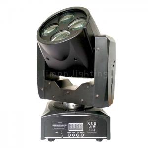 Buy cheap 4x10w Lightweight Mini White LED Moving Head Super Beam Light with Color Wheel product