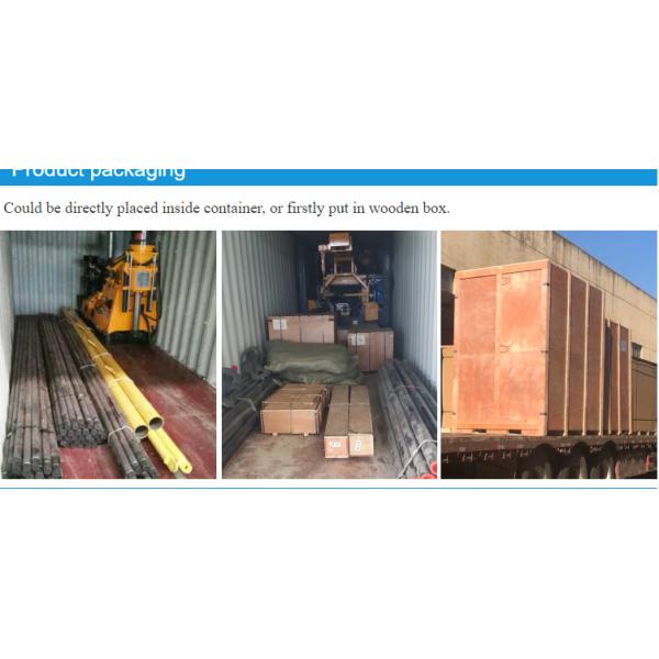 Geotechnical Exploration Soil Testing Drilling Rig 300 Meters Depth