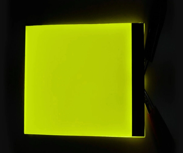 Yellow Monochromatic LCD Display Backlight