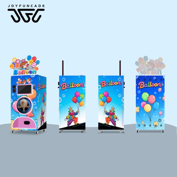 Fully Automatic Balloon Vending Machine With A 3D Holographic Display Helium Balloon Vending Machine For Commercial Use.