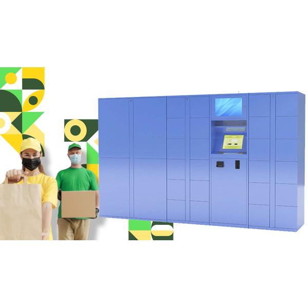 Automatic Parcel Delivery Lockers Network Computerized Postal Express With CE FCC